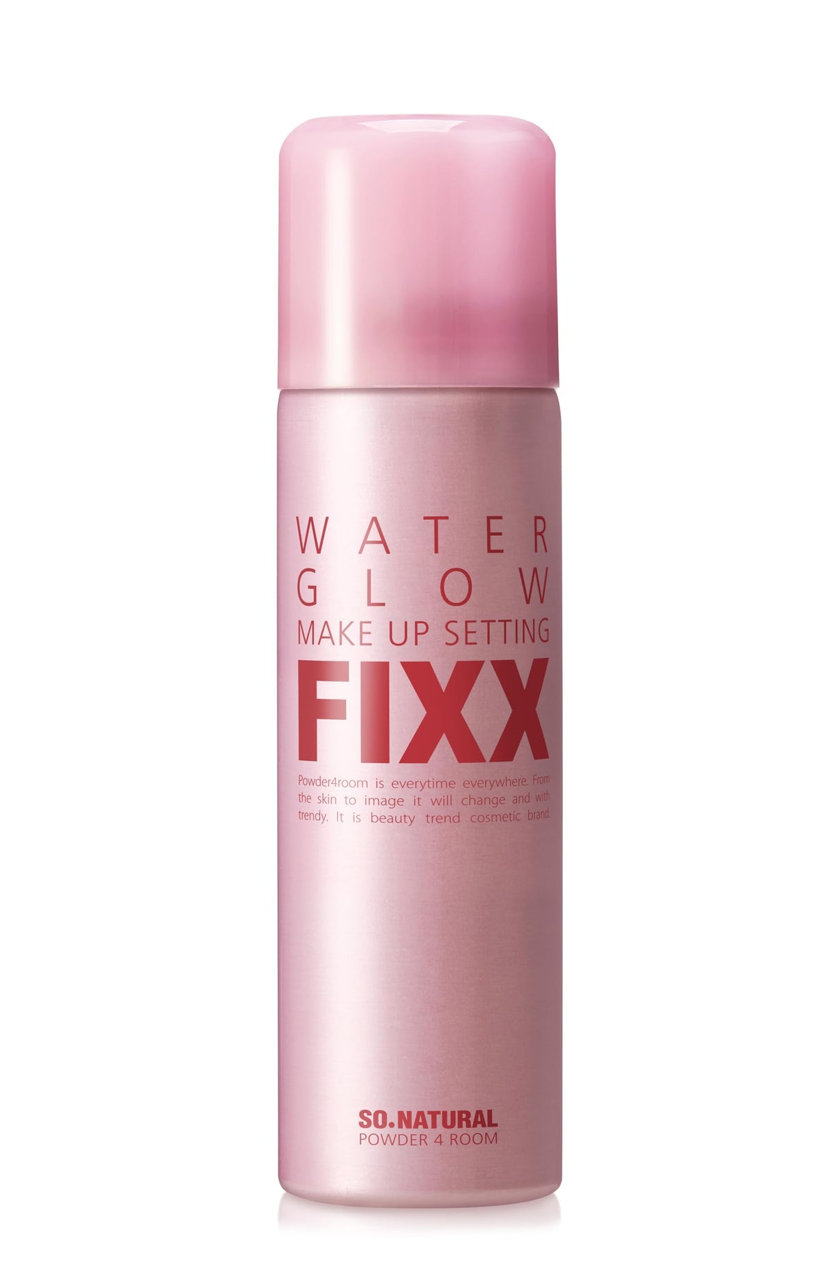 SONATURAL POWDER4ROOM WATER GLOW MAKE UP SETTING FIXX, GLOW Type, 2.5 fl oz (75 ml) / Makeup Keep Mist, Makeup Fixer Spray