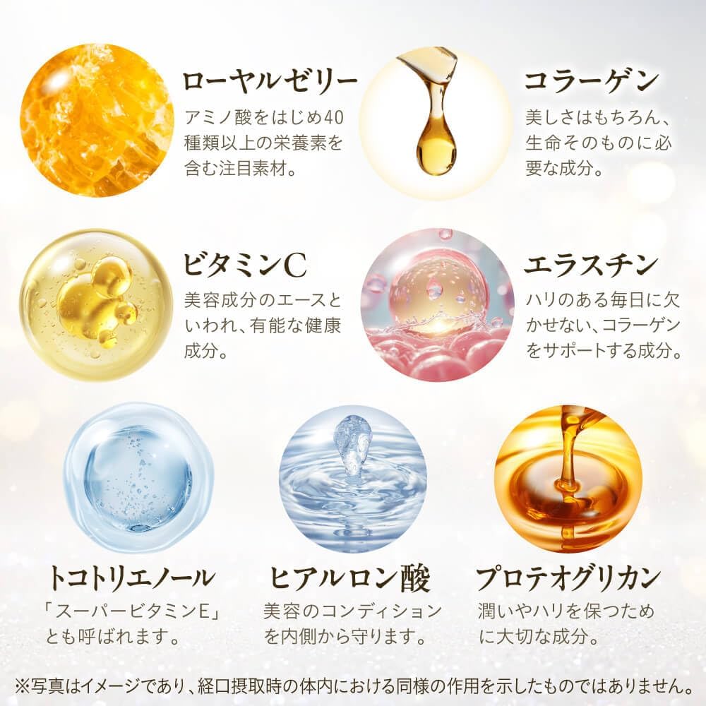 aequalis Moisturizing, Plenty of Luxury Placenta Supplement, 402,000 mg, Collagen, Hyaluronic Acid, Made in Japan, 30 Day Supply, 60 Tablets