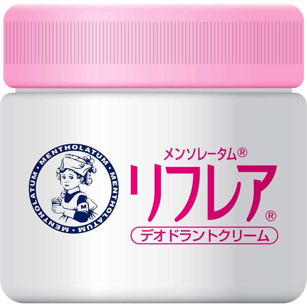 ROHTO Reflare Deodorant Cream — Medicated Antiperspirant Jar 55g