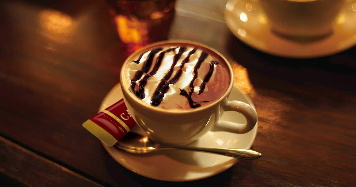 Key Coffee Cafe Mocha Instant Stick Coffee With Hokkaido Cream, 6 Boxes Of 8 Sticks
