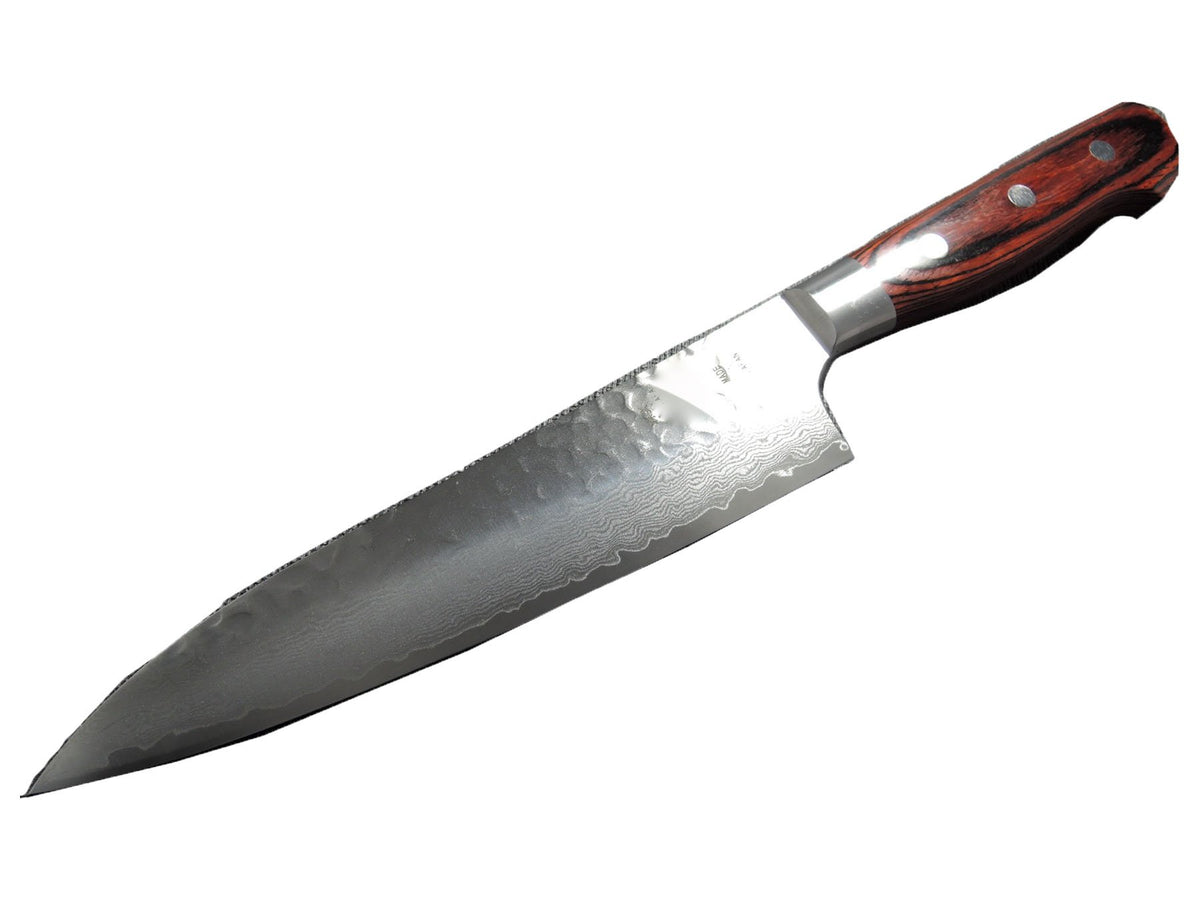 Sakai Takayuki Hammered Damascus Gyuto 180mm