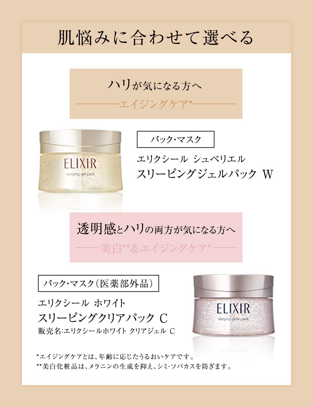 ELIXIR Sleeping Gel Pack — Plump Skin Overnight