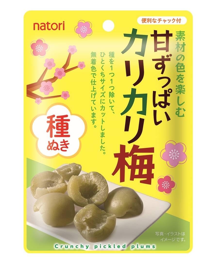 Natori Sweet-Sour Crunchy Plum Seedless, 22 g