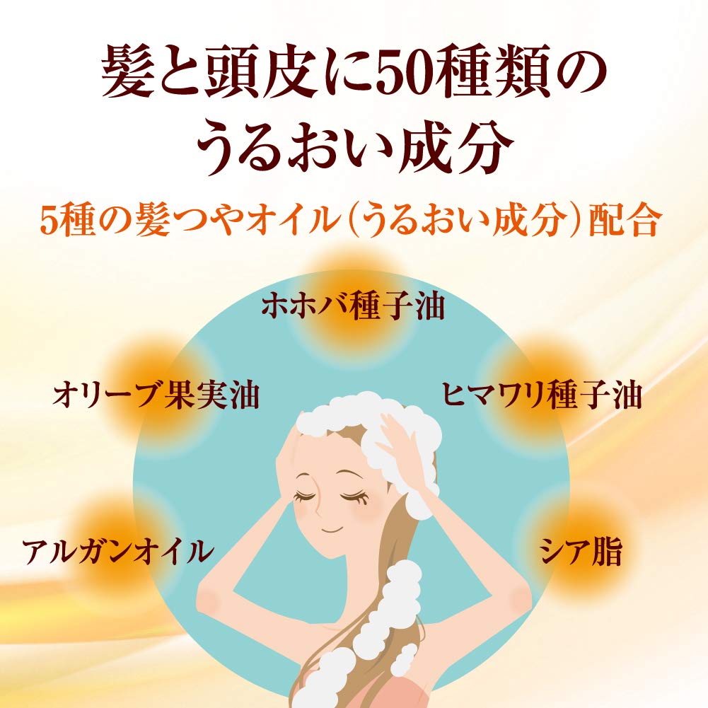 50 MEGUMI Hair & Scalp Nourishing Treatment Refill 2-Pack — Aging Care Mild Herb 330ml x2