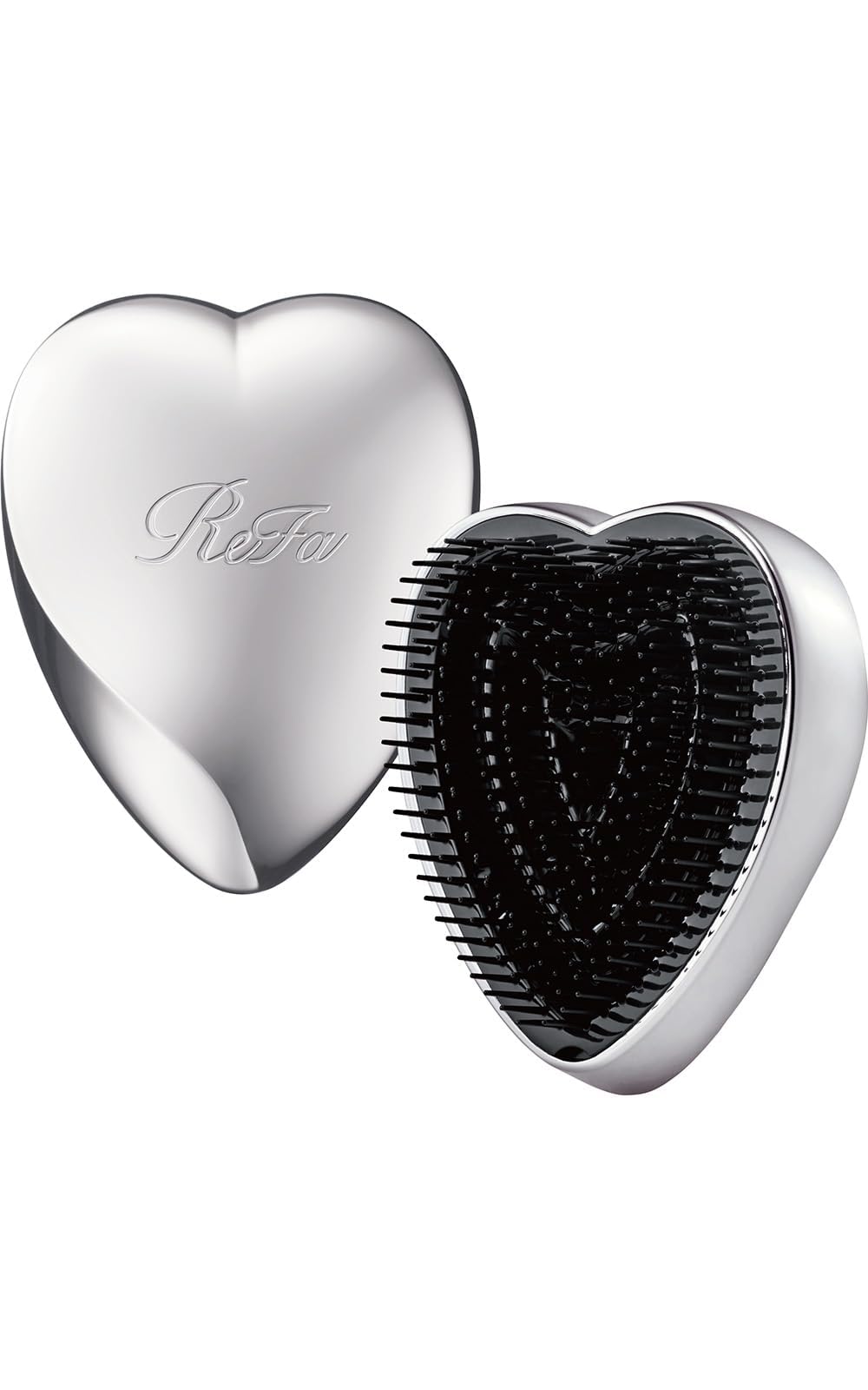 ReFa Heart Brush RS-AJ00A, Heart-Shaped Hair Brush with Three-Segment Pins and Protective Cover, Seven Colours