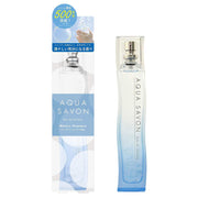AQUA SAVON Eau de Toilette Watery Shampoo 80 mL, Fresh Citrus White Peach Musk Fragrance Spray, Soap Bubble Scent