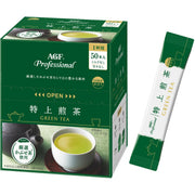 AGF Professional Single-Cup Tea Sticks, Special Sencha 50 Sticks Or Rich Matcha Latte 30 Sticks, Hot Or Cold