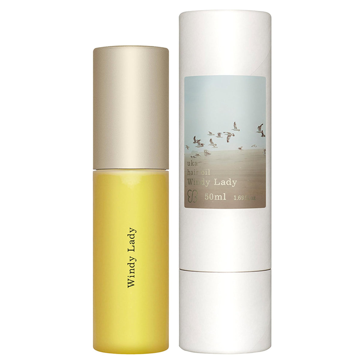 uka Hair Oil, Rainy Walk, Windy Lady, Glamorous Windy Lady or Girls on the Beach, Damage Care Hair Oil, 50 ml
