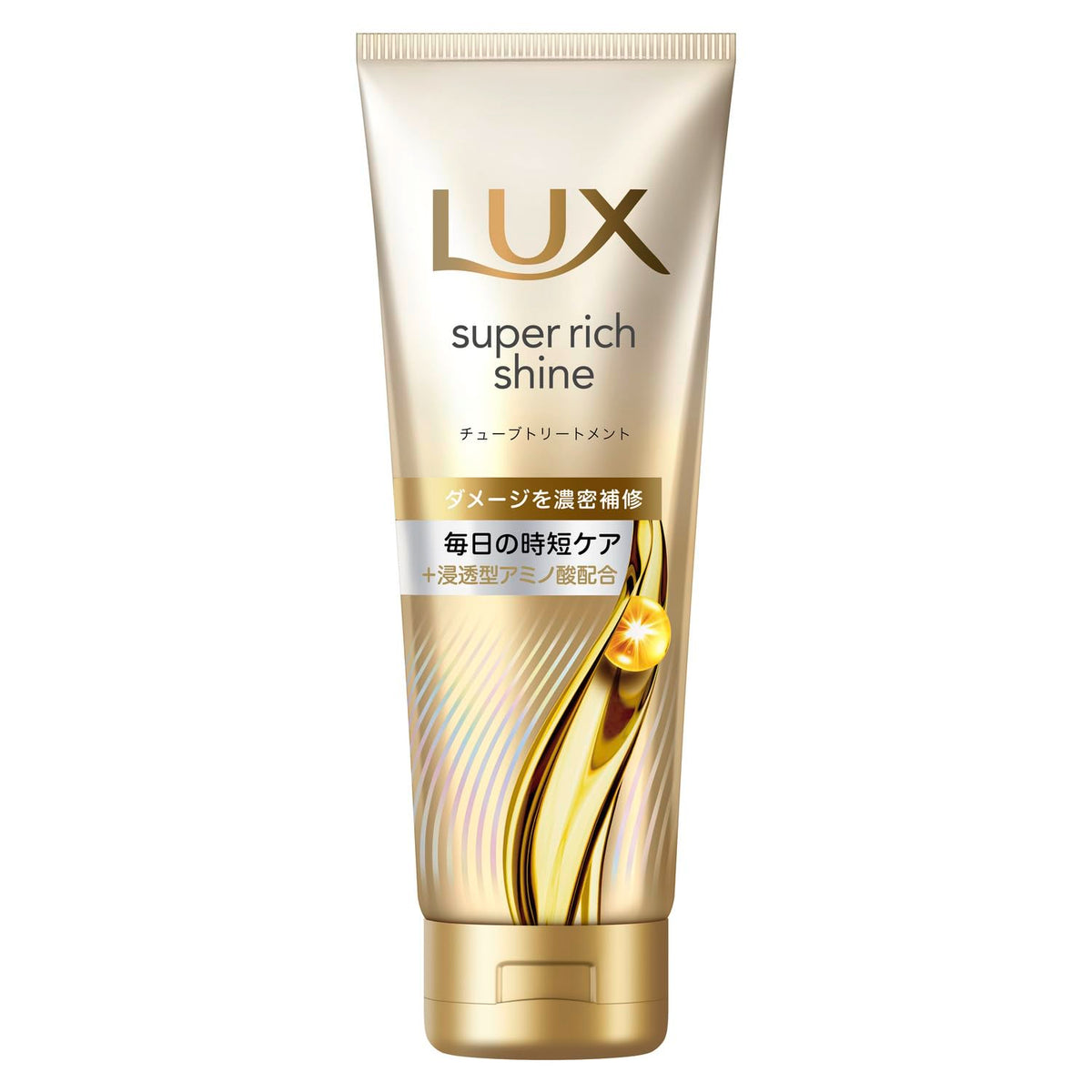 Super Rich Shine Damage Repair Tube Treatment Hair Mask, Rinse-Off Treatment for Dense Repair of Damaged, Tangled Hair with Penetrating Amino Acids, Silk and Argan Oil, Juicy Fruit and Floral Scent, 150 g