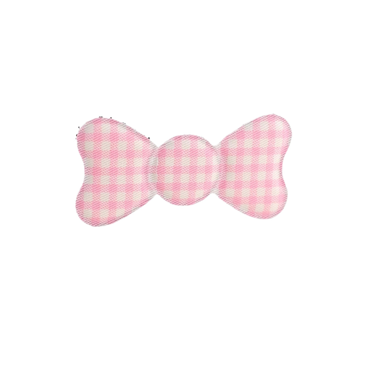 Standard Series No-Crease Hair Clip for Bangs, Made in Japan, Dot, Check and Stripe Ribbons in Mini, Middle and Large Sizes