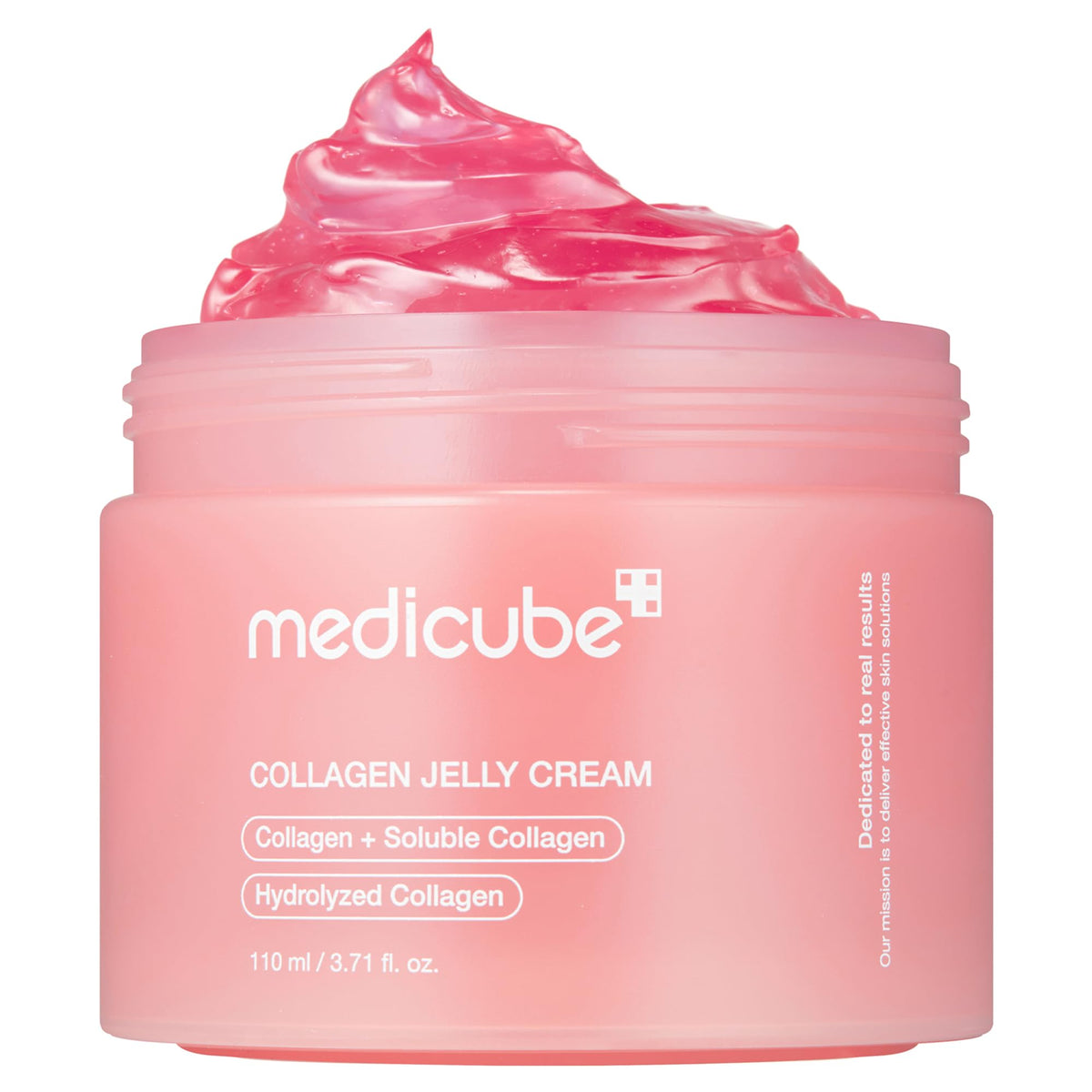 medicube Collagen Jelly Cream, Hydrating Gel Cream with Hydrolyzed Collagen, Niacinamide and Plant-Derived Squalane, 110 mL