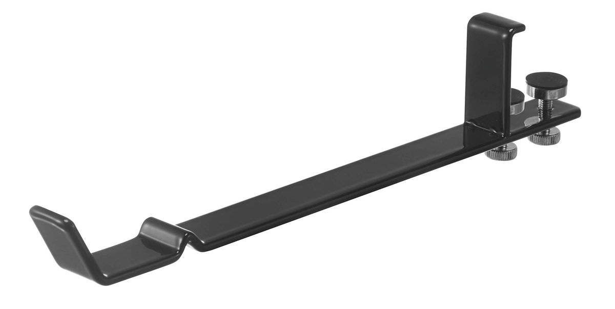 Yamazaki Tower Over-Door Indoor Drying Hanger, Alloy Steel Rail that Turns a Door into a Drying Rack, 2 x 24 x 4.2 cm, Holds 2 kg, White or Black