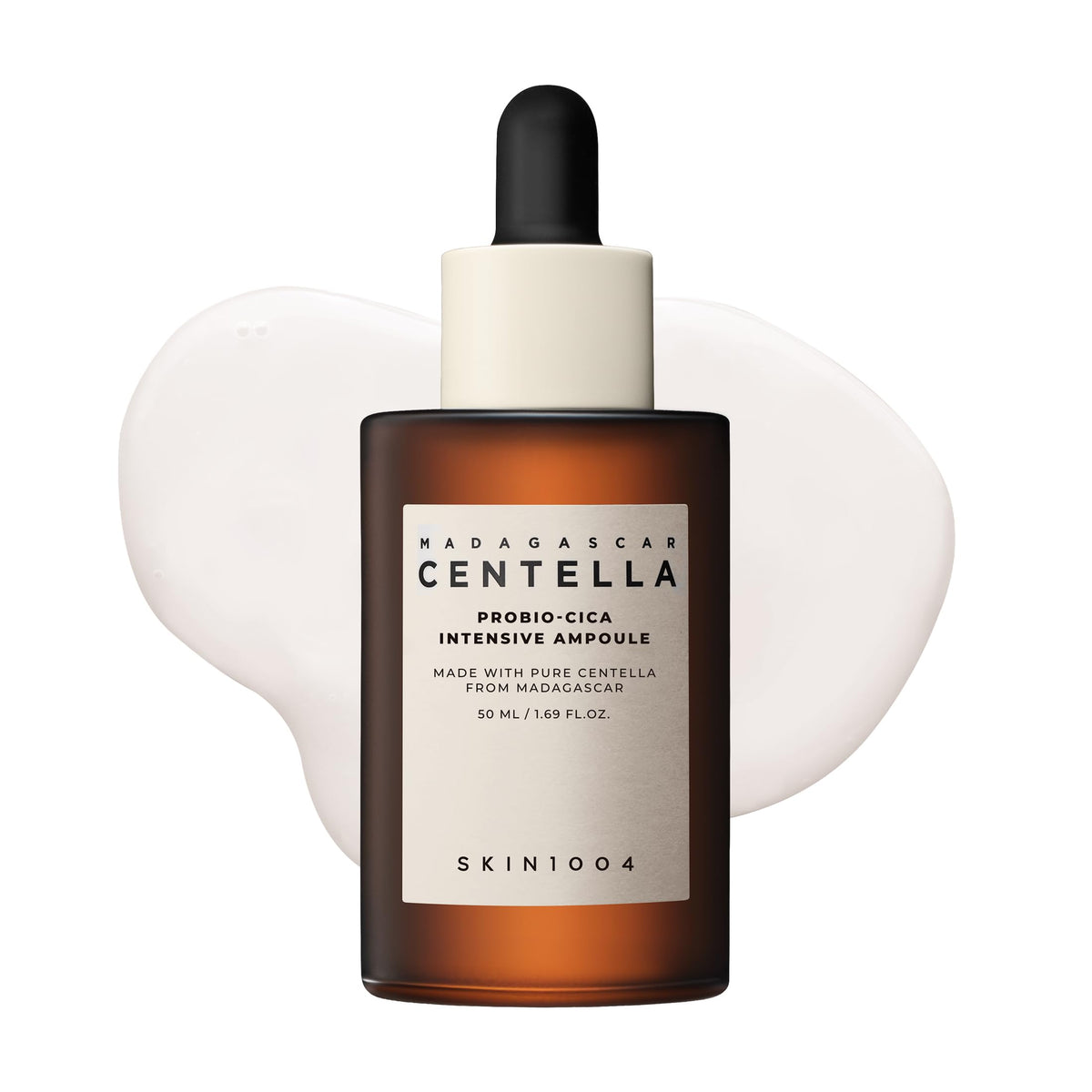 SKIN1004 Madagascar Centella Probio-Cica Intensive Ampoule, Fermented Centella and Ceramide Barrier Ampoule for Sensitive Skin, 50 mL