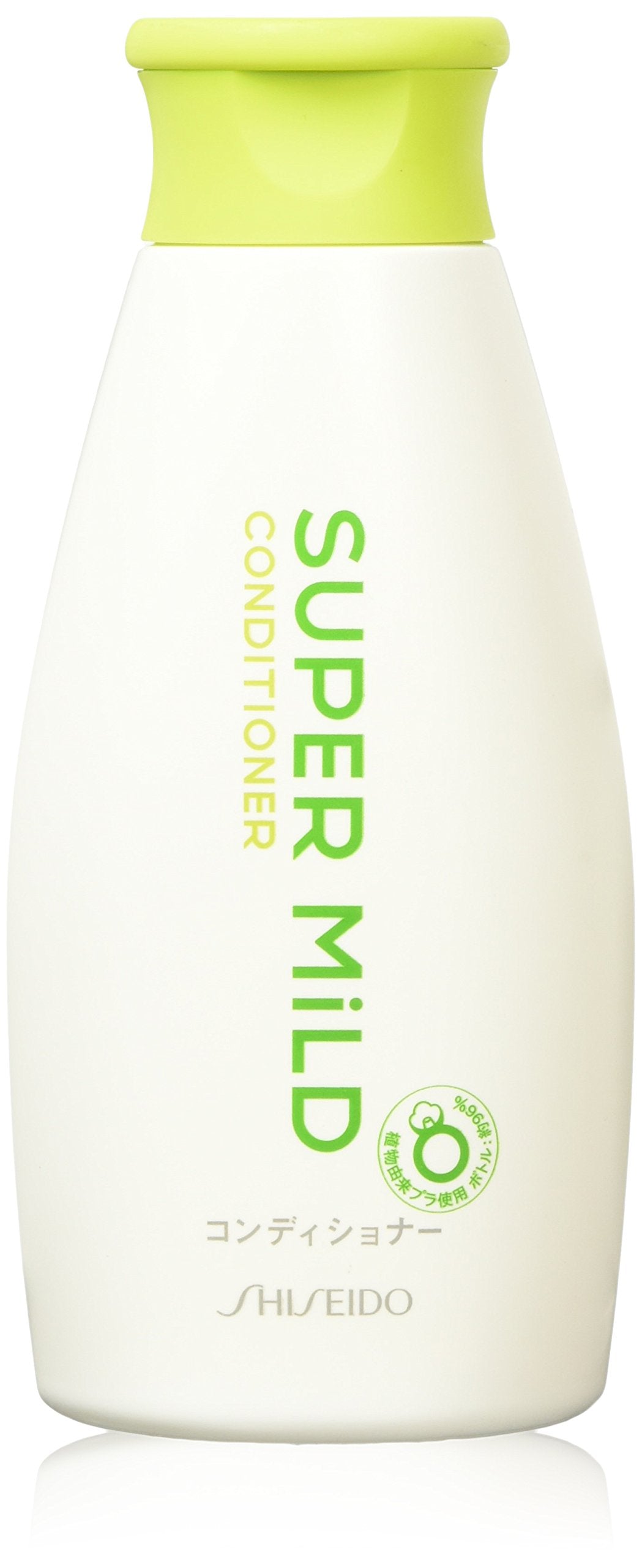 Shiseido Super Mild Conditioner A, Fresh Green Floral Herbal Conditioner, Regular Size 220mL Bottle