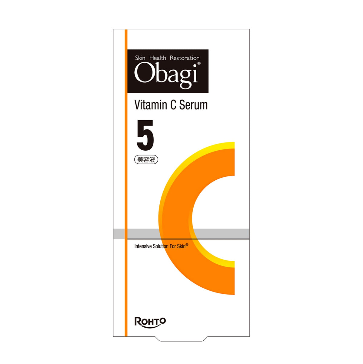 ROHTO Obagi C5 Pure Vitamin C Serum, 12mL Dropper