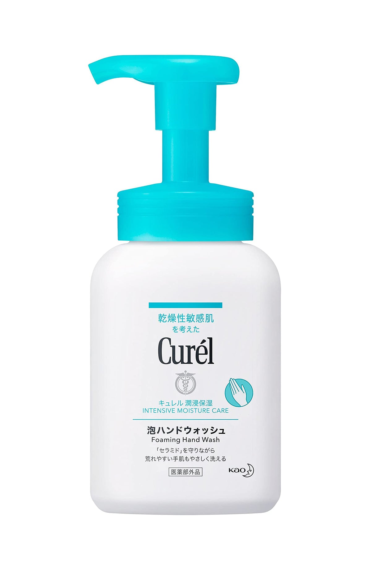 Curél Intensive Moisture Care Foaming Hand Wash, Quasi-Drug, 230 mL Pump