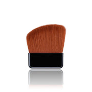 ETVOS Airy Soft Brush in Black, Slim Curved Powder Brush That Fits Inside ETVOS Compacts for Soft Touch-Ups