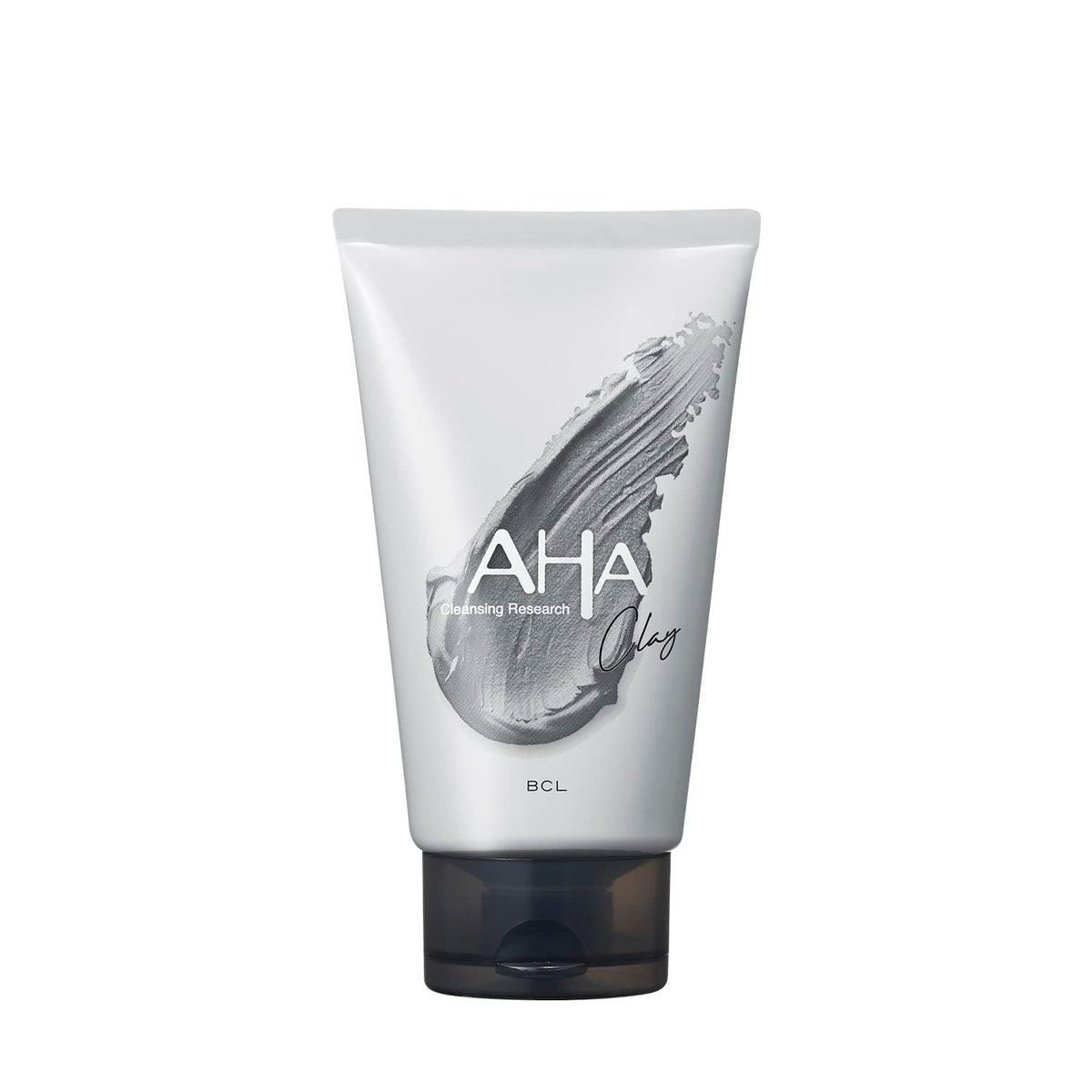 Cleansing Research Wash Cleansing BLACK 3-in-1 Makeup Remover, Face Wash and Exfoliator with AHA, Black Clay and Charcoal, 120 g
