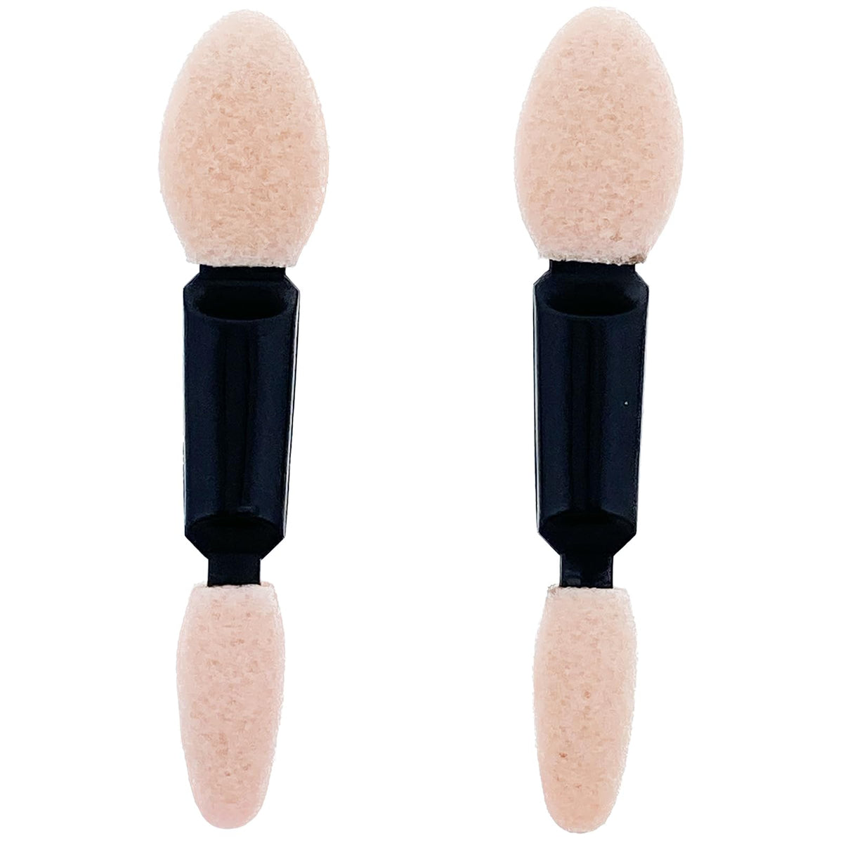 Shishida Seishindo Mini Eyeshadow Tips SK-790, Double-Ended Urethane Sponge Applicators for Eyeshadow, 2 Pieces, Made in Japan