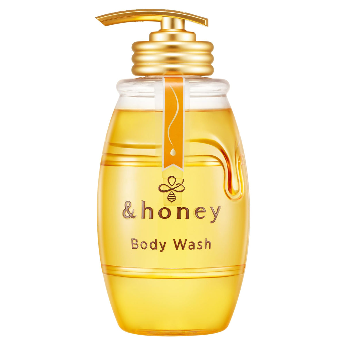 &honey Deep Moist Gel Body Wash 500 ml, Milk Osmanthus Honey Scent