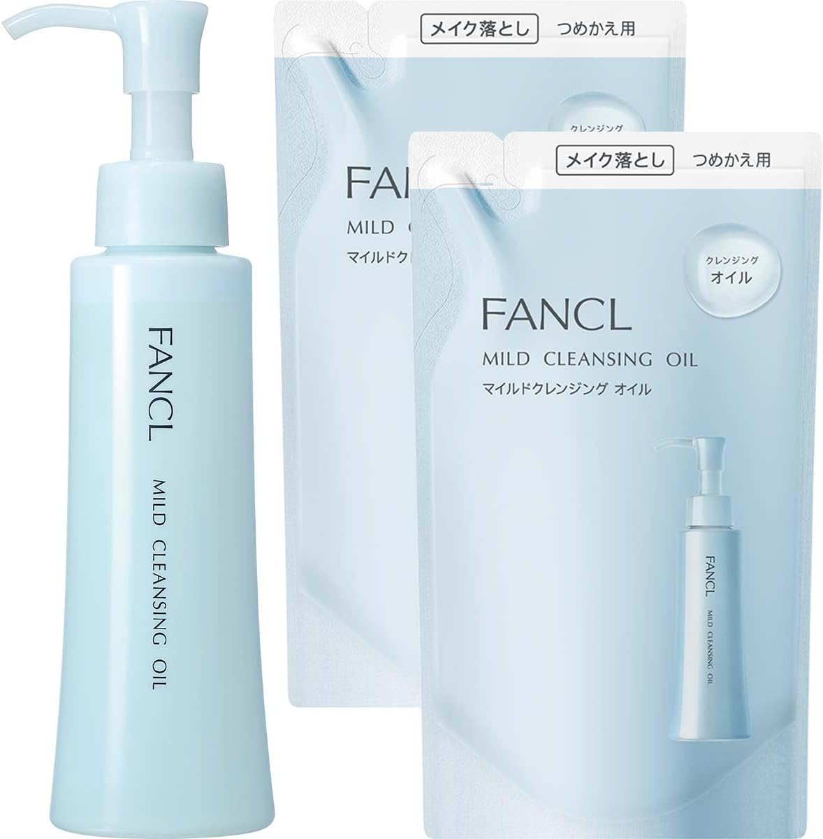 FANCL Mild Cleansing Oil — 120mL Selective-Cushion-Cleanse Technology