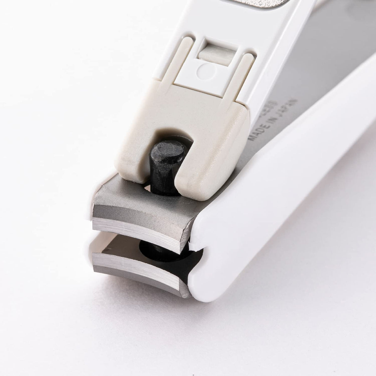 KAI New Standard Nail Clipper with Stopper Case, Stainless Steel Blade and Etched Nail File, Sizes S and M Curved Blade or L Straight Blade, Made in Japan