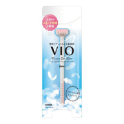 Feather Piany VIO-S Delicate Zone Thinning Razor, Two-Way Comb-Guarded Razor for Adjusting Hair Volume and Length, Pink