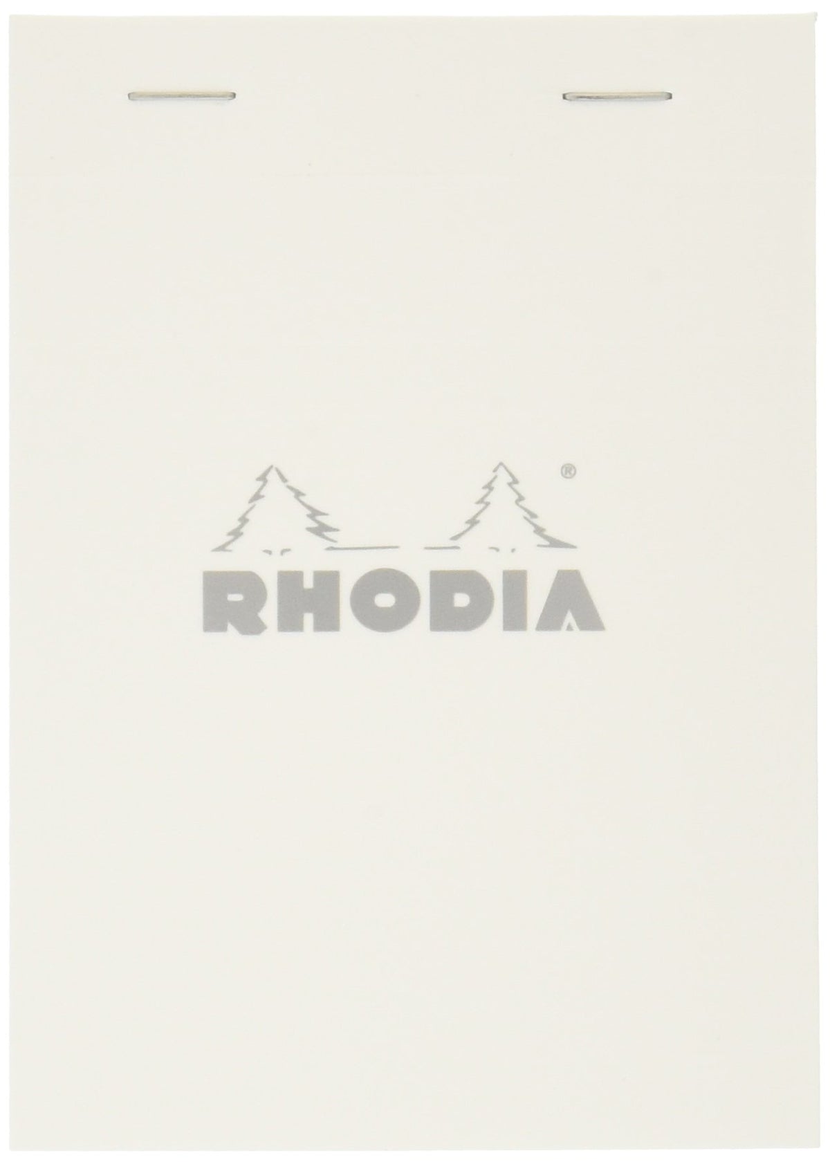 Rhodia Block Notepads, 80 Sheets with Water-Repellent Cover and Micro-Cut Perforation, Sizes No.10 to No.19 and A3+, Grid, Lined or Meeting Rule, Orange, Black or White, 1 to 5 Pads