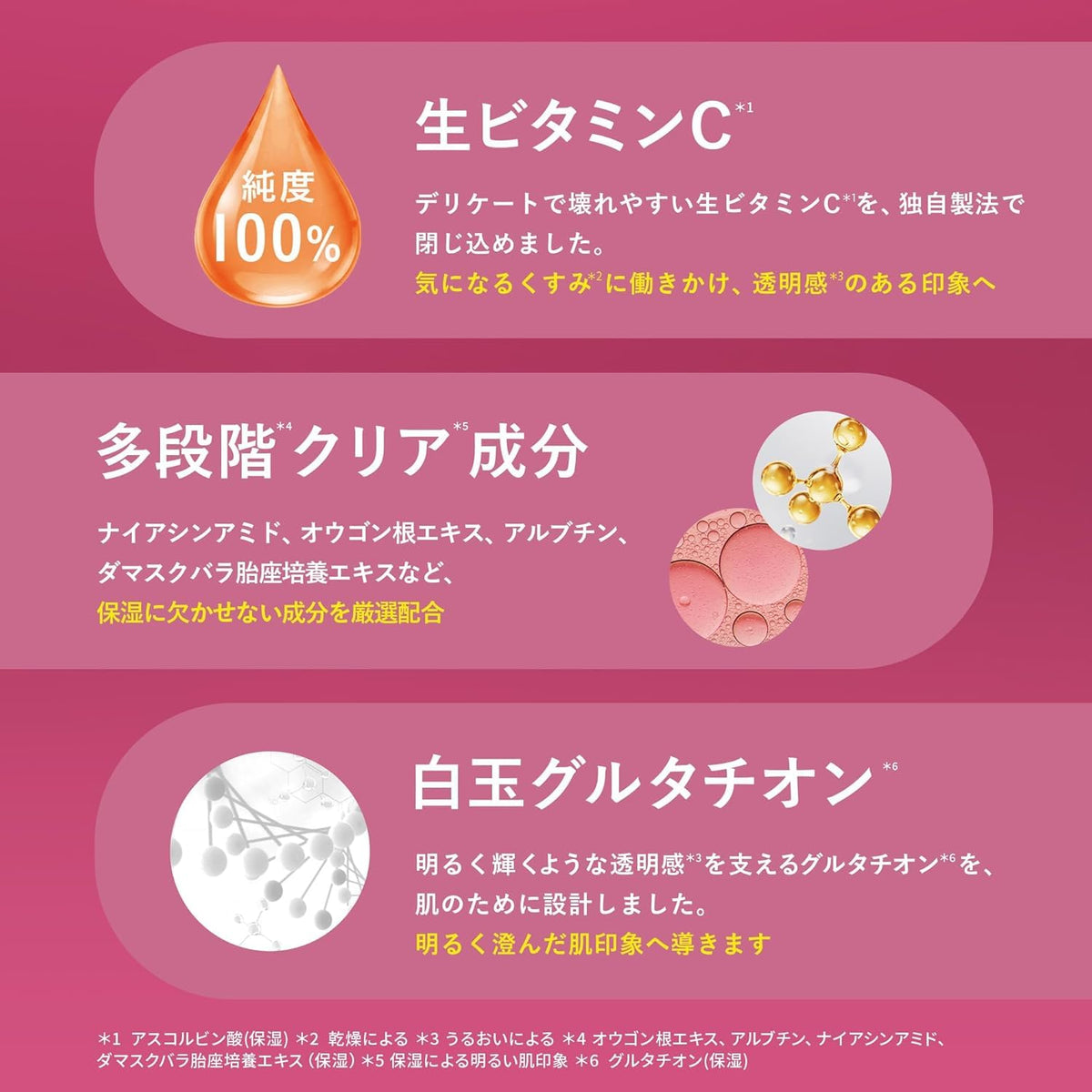 Yunth Pure Vitamin C Sheet Mask 7 Sheets, Raw Vitamin C Face Mask with Glutathione, Niacinamide and Booster Capsule, Five-Free Formula