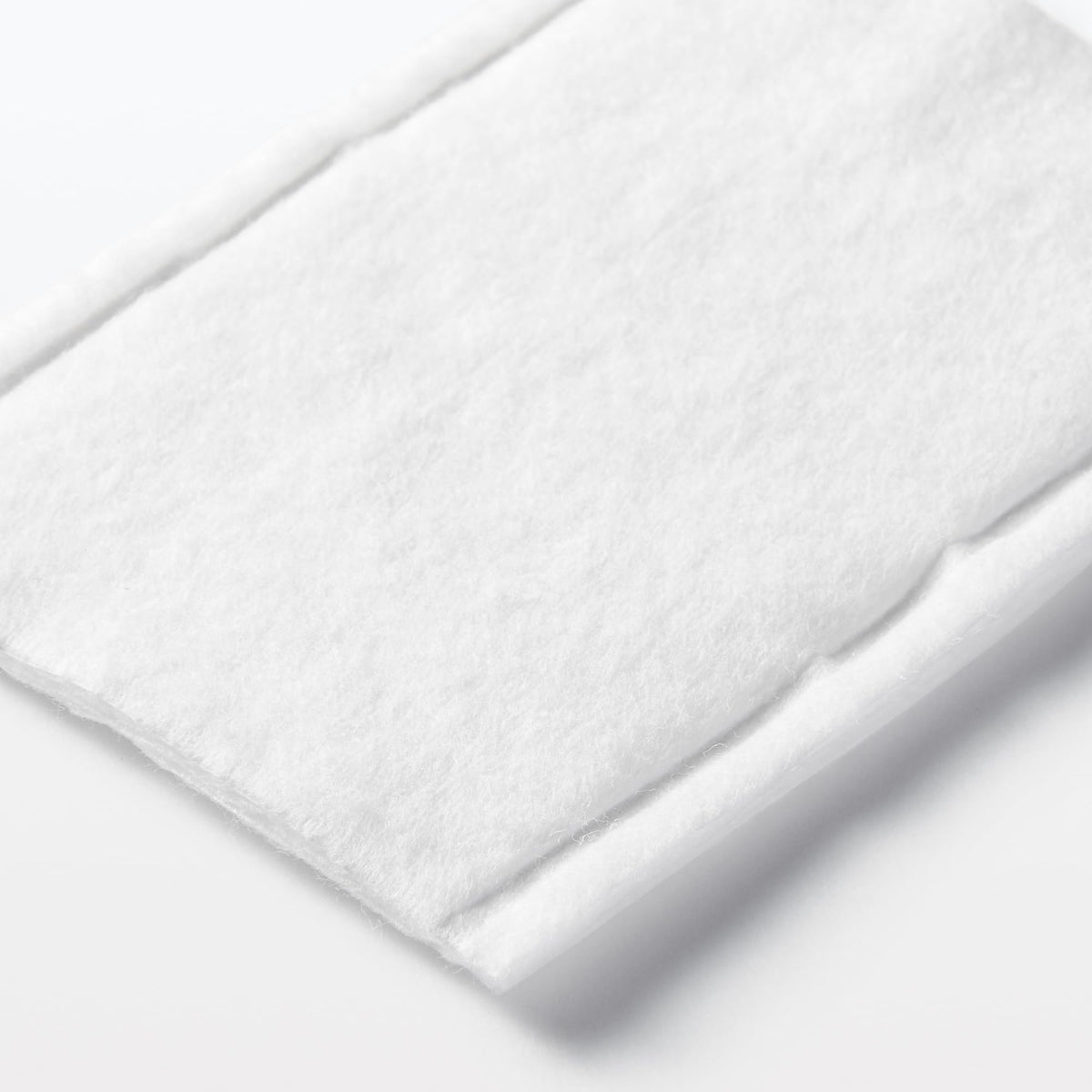 Muji Peelable Cotton, 86 Sheets, 100% Cotton Four-Layer Cotton Pads You Peel Apart, About 85 x 60 mm, Also Usable as a Cotton Pack, Made in Japan