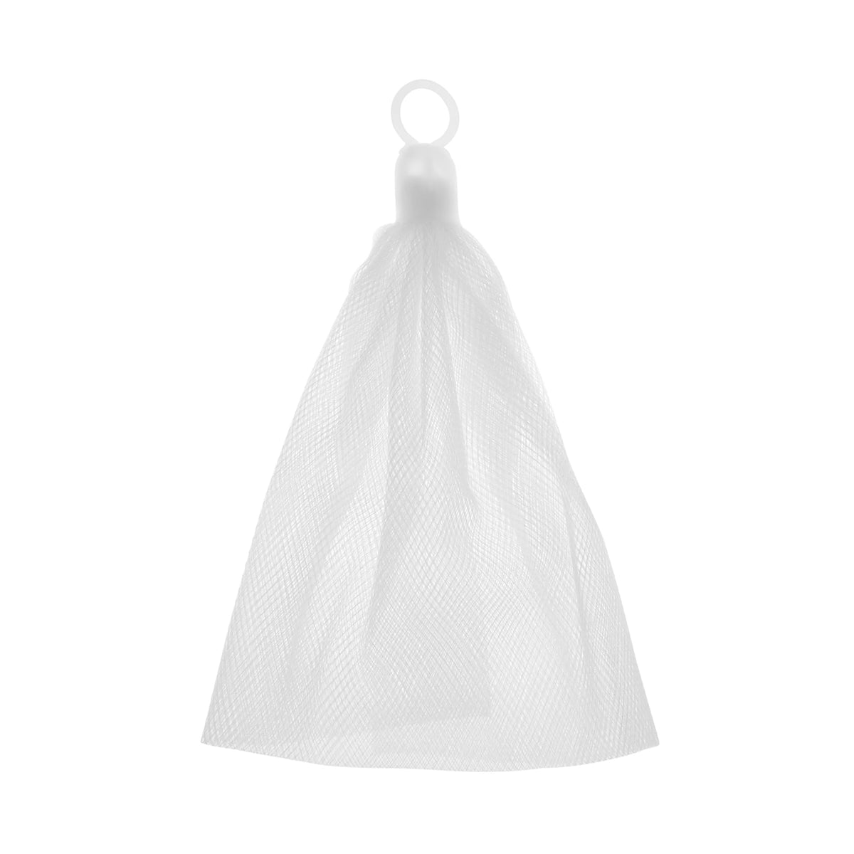 MUJI Face Wash Foaming Net, About 21 cm, Polyethylene Net with Hanging Ring