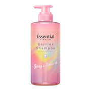 Essential Premium Moisture Barrier Shampoo, Silky & Smooth, White Peach & Musk Scent, 450 mL Pump