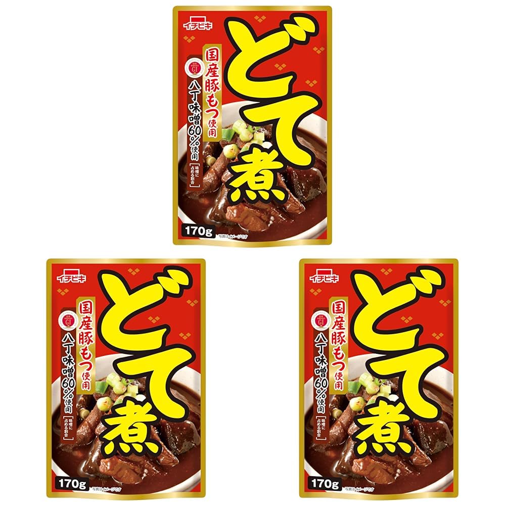 Doteni Stew With Pork Offal And Hatcho Miso, Nagoya Specialty, 170 g Pouch