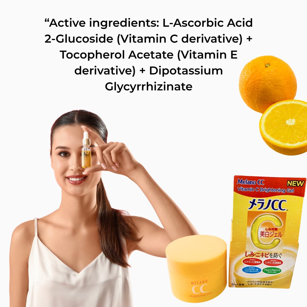 MELANO CC Medicated Vitamin C Brightening Gel — Spot Prevention Moisture Gel 100g