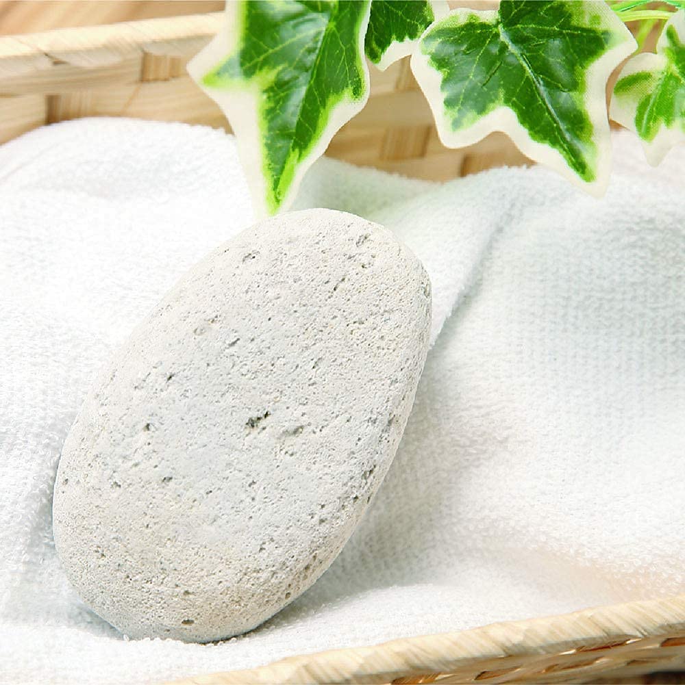 Extra Fine Natural Pumice Stone for Elbows, Knees and Heels, Made in Japan
