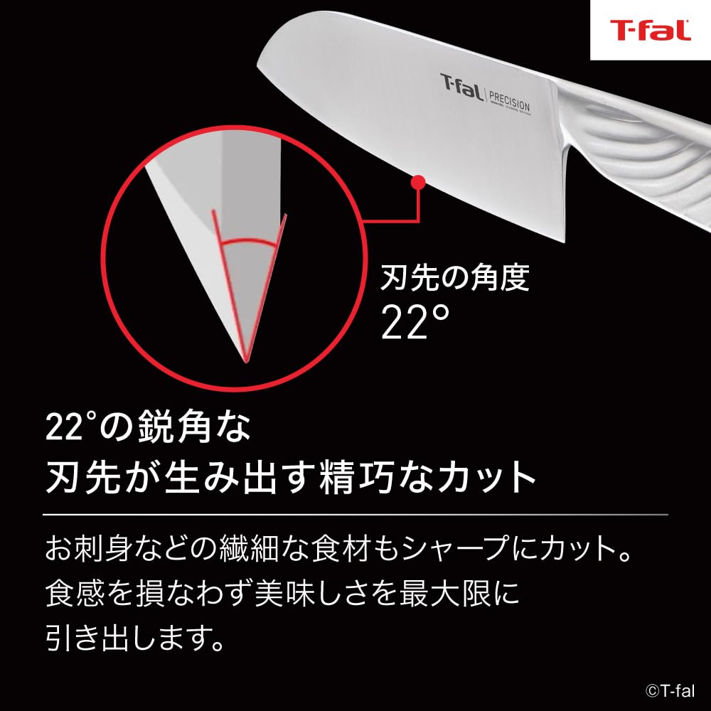 Tefal Precision Stainless Knife — Ice Hardened 22° Edge