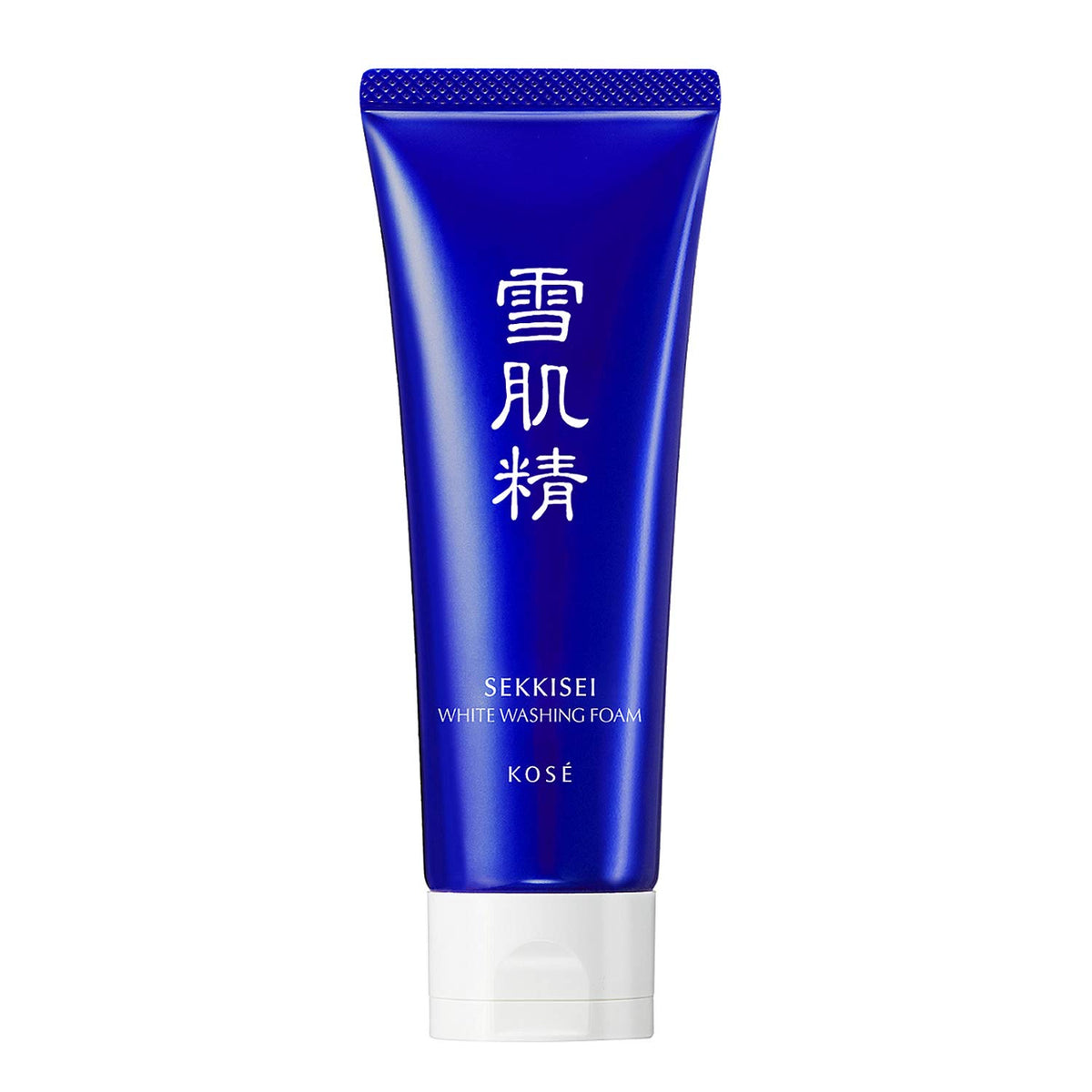 Sekkisei White Cream Wash Face Cleansing Foam with Herbal Plant Extracts and Job's Tears Ferment, Dense Moist Lather for Dullness and Pores, 130 g