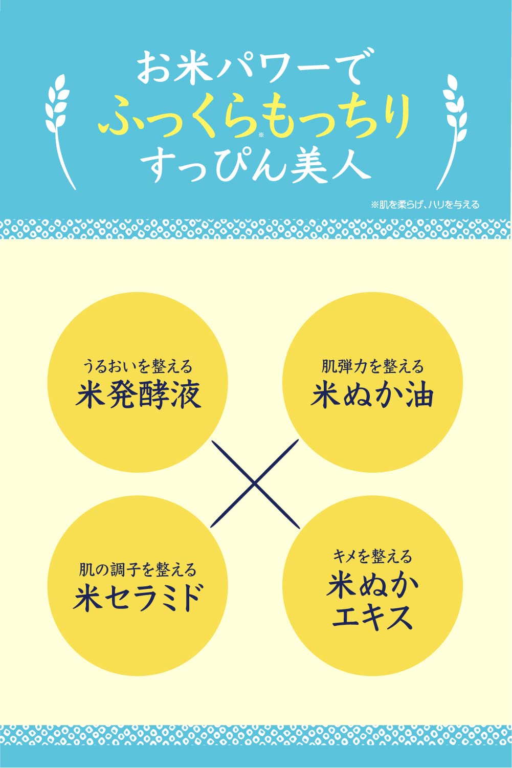 Keana Nadeshiko Rice Cream with 100 Percent Domestic Rice-Derived Rice Serum, Face Cream for Dry, Open Pores, 30 g, One or Three Jars