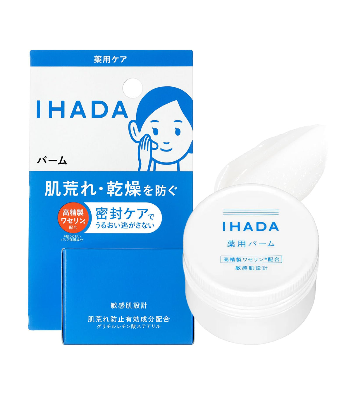 IHADA Medicated Balm — Non-Sticky Rough-Skin Prevention Seal