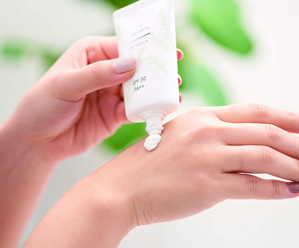 UV Cream SPF 30 PA++ Natural Sunscreen and Makeup Base 45 g