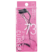 Koji No.73 Eyelash Curler, Wide Size 34 mm Wide, Deep Curve, Spare Rubber