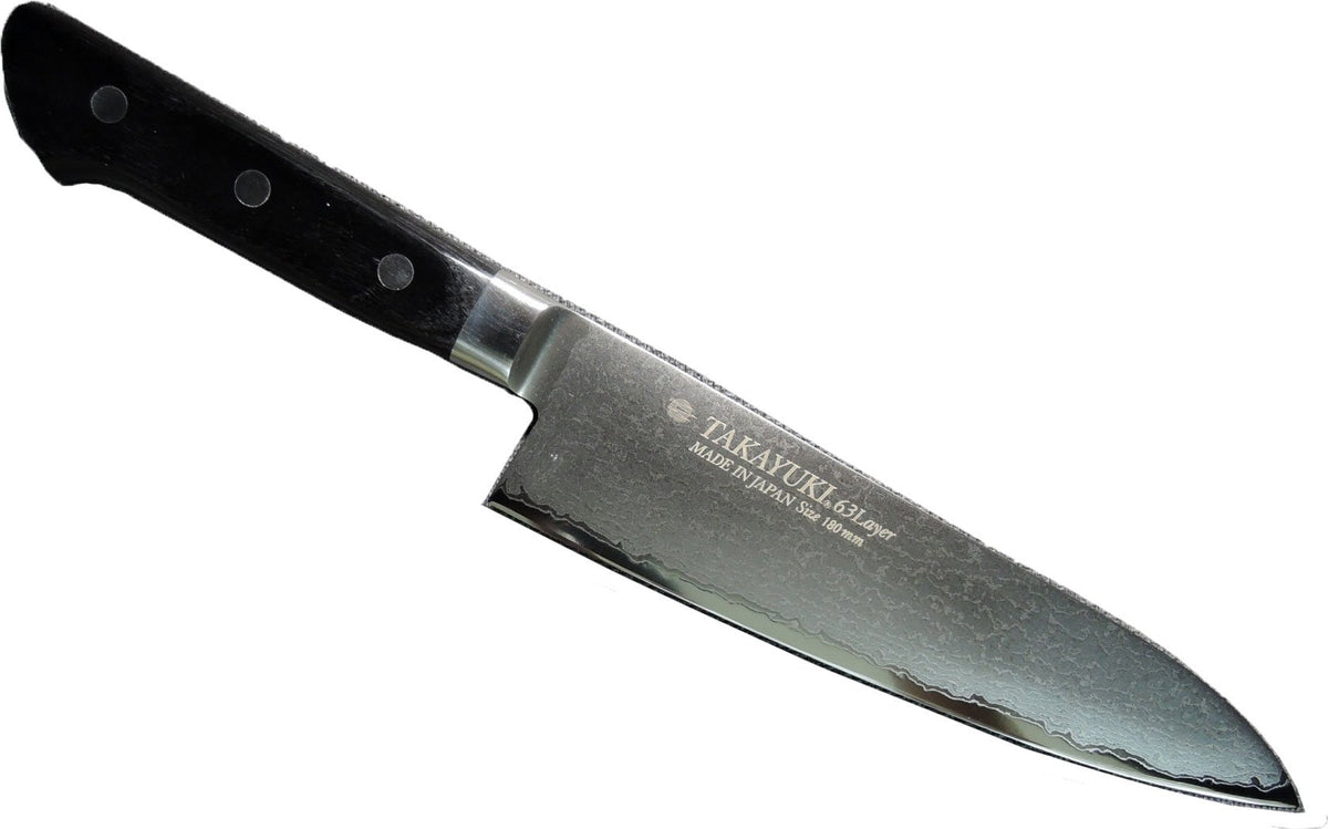 Sakai Takayuki 63-Layer Damascus Gyuto 180mm