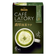 AGF Blendy Cafe Latory Instant Sticks, Rich Matcha Latte, Milk Cafe Latte, Bitter Cafe Latte, Caramel Macchiato Or Apple Tea, 6 Boxes
