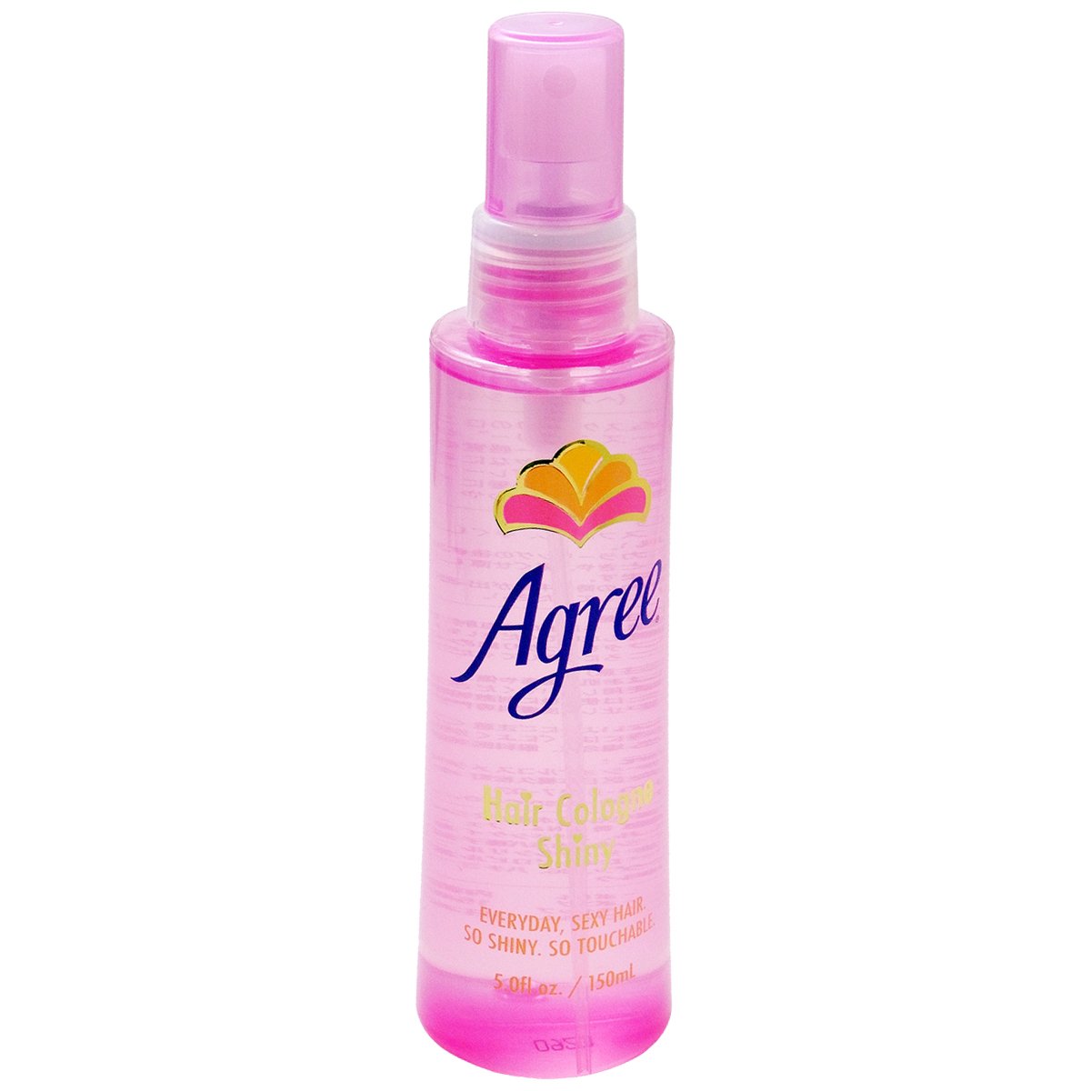 Agree Fragrance Hair Cologne Shiny, Woody Musk Scented Hair Lotion Mist with Jojoba Oil, Honey and Silk, 150 mL