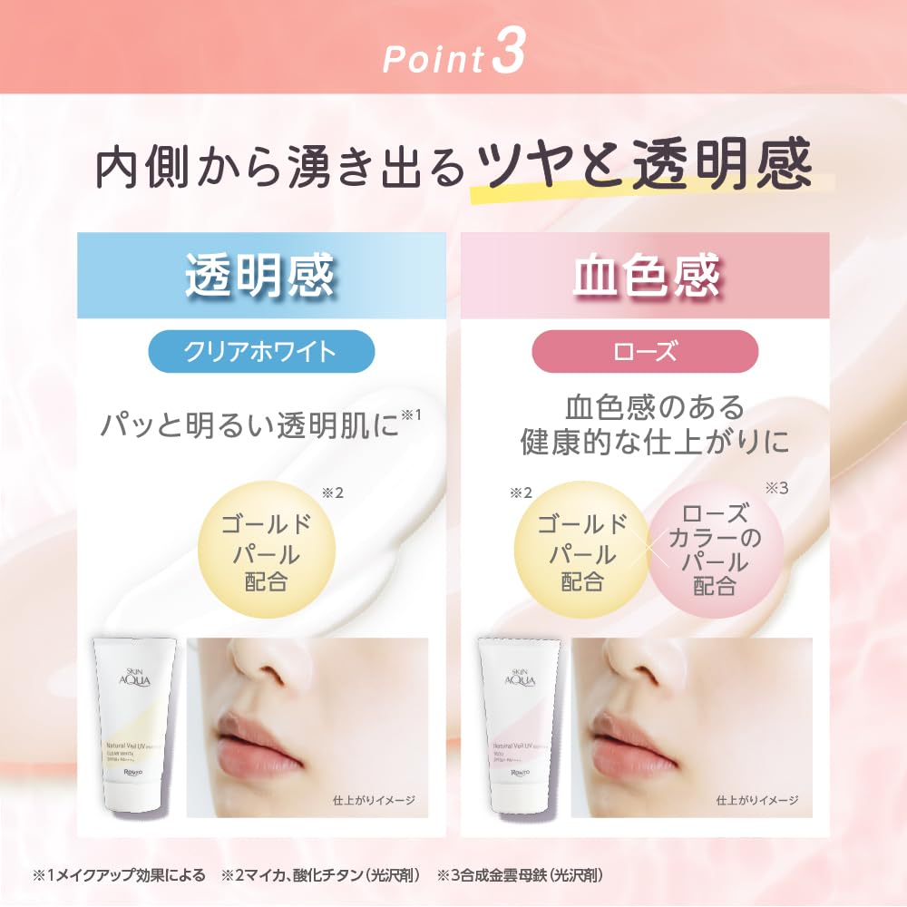 ROHTO Skin Aqua Natural Veil UV Essence SPF50+ 50g