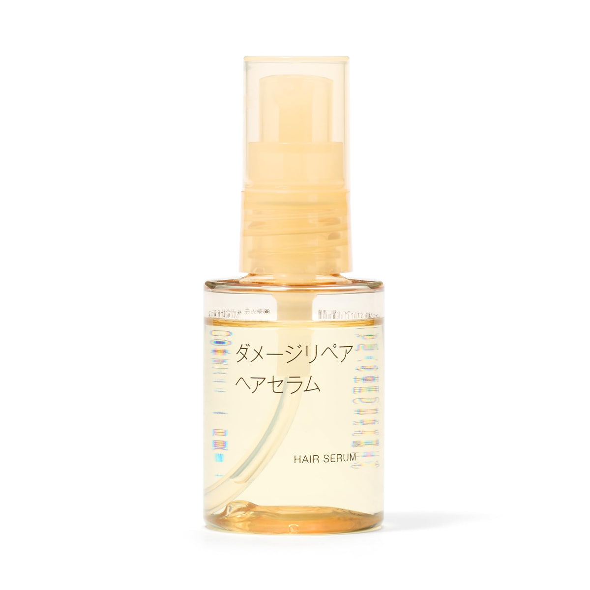 Damage Repair Hair Serum, Leave-In Hair Treatment Serum with Ceramides, Retinyl Palmitate and Plant Oils, Pump Bottle, 45 mL