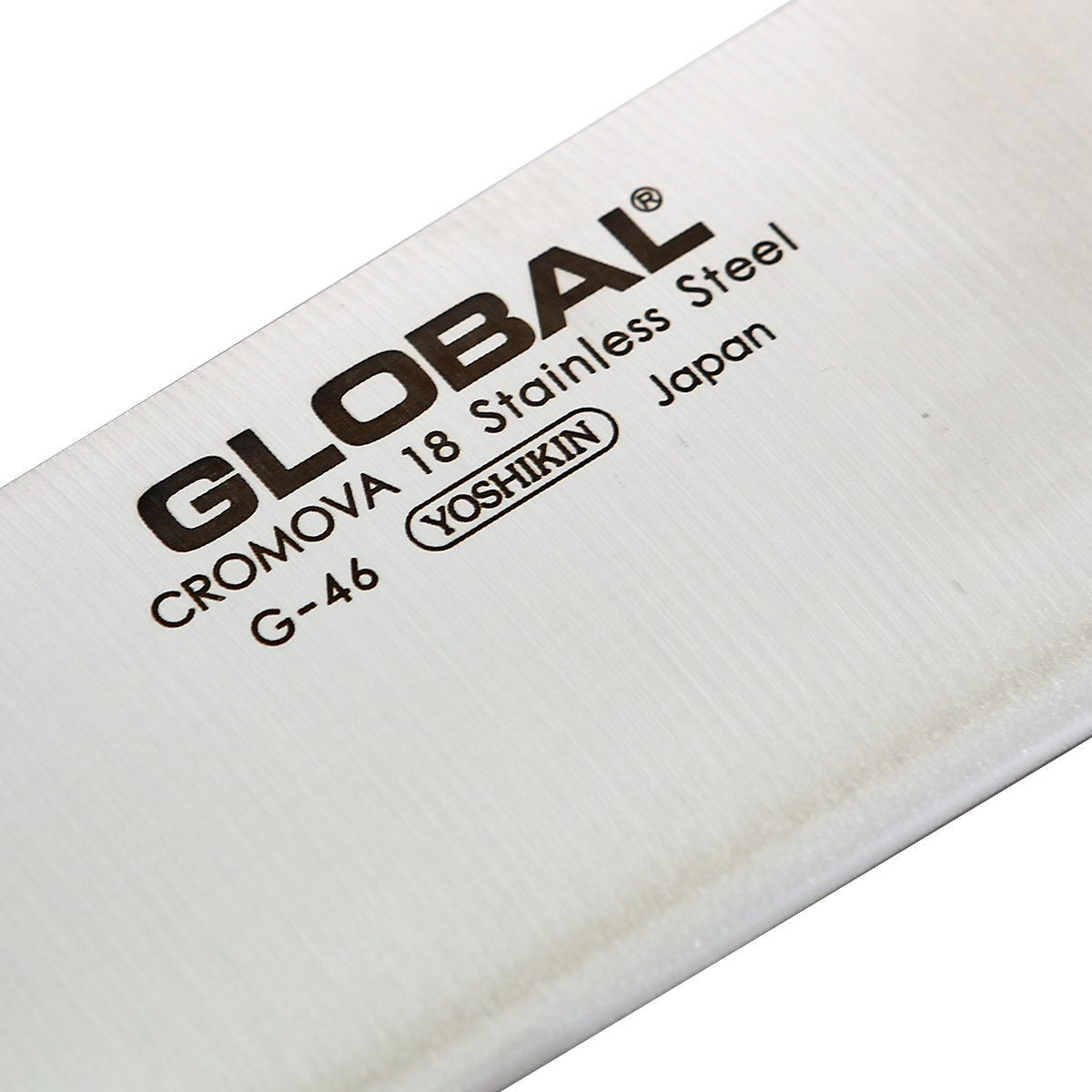 Global G-46 Santoku Knife — One-Piece CROMOVA 18 Steel