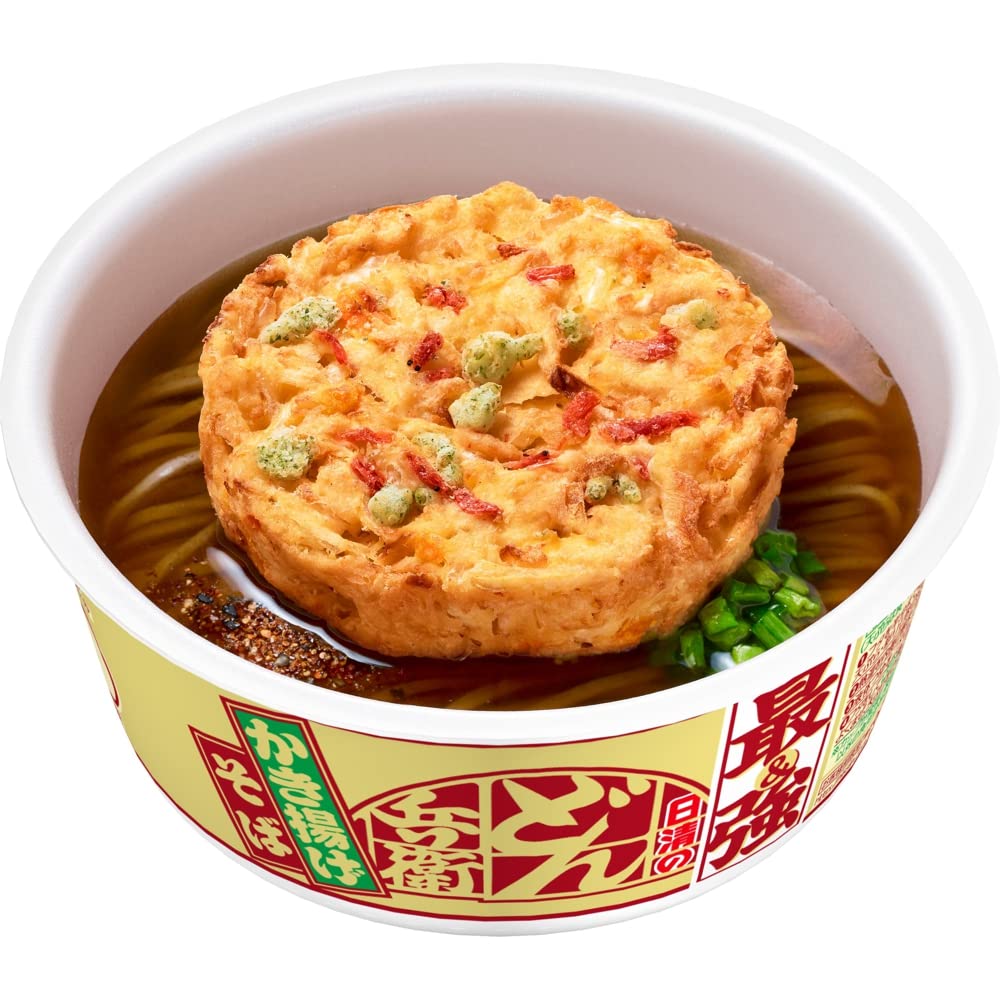 Nissin Donbei Kakiage Soba, Strongest Donbei, 101 g Cup