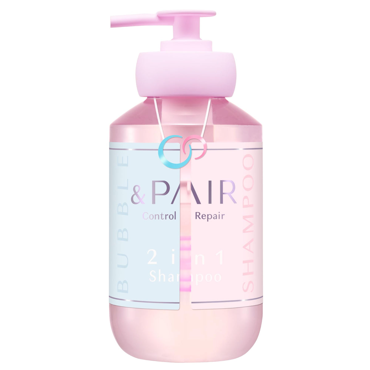 &PAIR Control Repair 2-in-1 Bubble Shampoo 450 ml, Pink Rose in Blue Verbena Scent