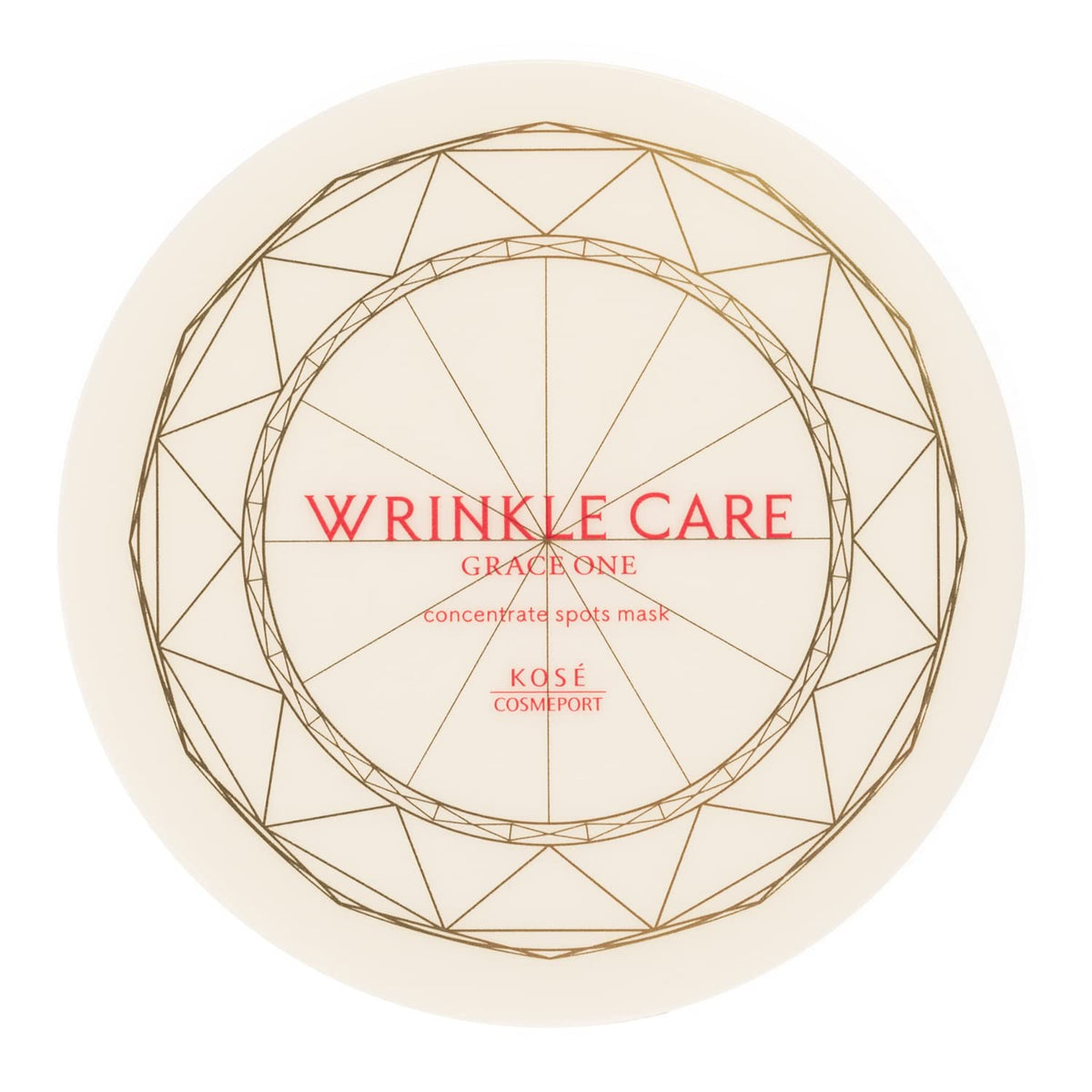 Grace One Wrinkle Care Concentrate Spots Mask, 60 Sheets, Medicated Wrinkle-Improving Spot Mask